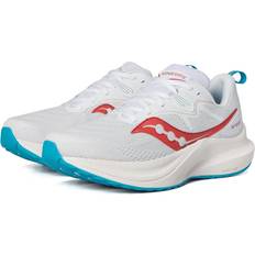 Saucony Tempus 2 Running Shoes - White/Red