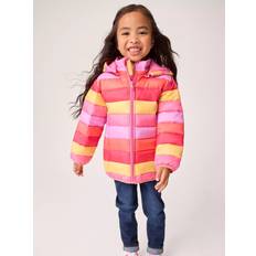 Crew Clothing Lightweight Striped Puffer Jacket - Multi