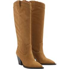 Mango Boots Mango Suede Cowboy Boots - Hos Magasin