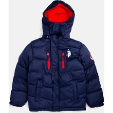 Outerwear U.S. Polo Assn. Boys Bubble Jacket - Navy