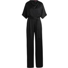 Damen Jumpsuits & Overalls reduziert HUGO Jumpsuit aus Satin - Black