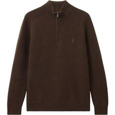 Pringle Cable Knit Wool Sweater - Brown