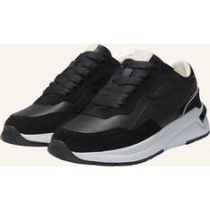 Dam Sneakers BOSS Mixed Material Lace-Up Trainers - Suede Trims