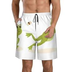 Swimwear Vsdgher Hunting Frog Beach Shorts - Quick Dry