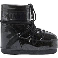 Moon Boot Skor Moon Boot Vinterkängor Ikon Låg Glitter - Svart