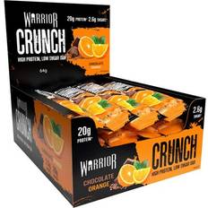 Warrior Crunch Bar Chocolate Orange Set of 12