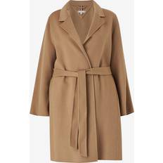 Tommy Hilfiger Herr Kappor & Rockar Tommy Hilfiger Kappa Crv Reg DF Wool Belted Coat - Brun
