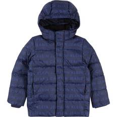 Calvin Klein Jassen Calvin Klein Logo Puffer Jacket - Blue