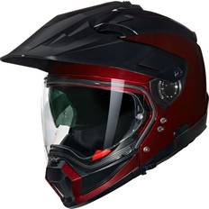 Nolan N70-2 X Classico Nobile 321, modular helmet color: Dark Red/Black
