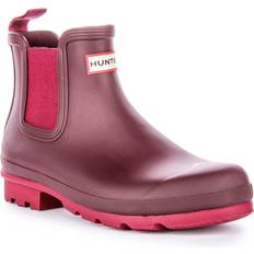 Hunter Original Chelsea Boot - Weinrot