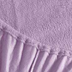 Purple Bed Sheets Brentfords Teddy Fleece Fitted King Lilac Bed Sheet Purple