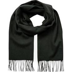 Grøn - Herre Halstørklæde & Sjal Resteröds Wool Scarf - Darkgreen