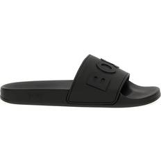 HUGO BOSS Slippers & Sandals HUGO BOSS Logo Slides - Black