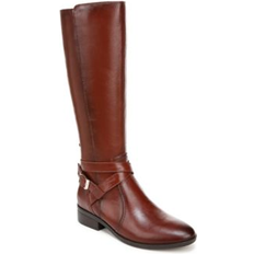 Buckle High Boots Naturalizer Rena 2 Narrow Calf Riding Boots Deep Saddle Brown