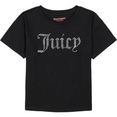 Juicy Couture Tops Children's Clothing Juicy Couture Girls Short Sleeve Cotton Graphic T-Shirt - Black