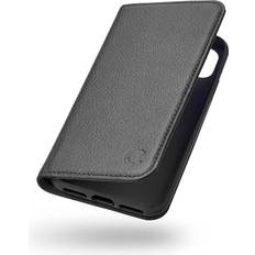 Cygnett Black Premium Leather Wallet Cover for iPhone XR 6.1"