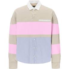 DSquared2 Shirts DSquared2 Oversized Hybrid Shirt - Beige