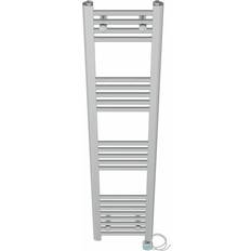 Heated Towel Rails Metro Lane Daejuan Straight Heated Towel Rail 140cm H x 30cm W x 3cm D