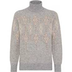 Brunello Cucinelli Turtleneck Jumper - Gray