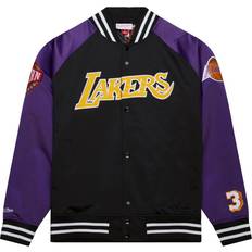 Mitchell & Ness Women Jackets Mitchell & Ness Lightweight Satin Jacke Lila