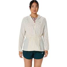 Herr - Vita Ytterkläder Asics Women's Road Packable Jacket - Birch