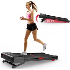 Treadmills incline Bigzzia 4-in-1 Versatile Y1 Treadmill with 0-9% Auto Incline