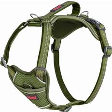 Adjustable Green Dog Harness 35-55 cm