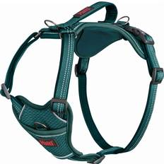 Halti Anatomy Harness Teal Neoprene Padded Adjustable Reflective Large