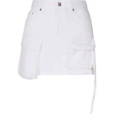 Dondup Falda - Blanco Denim