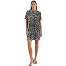 Ted Baker Velvet Paljett T-shirt Miniklänning - Svart