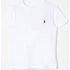 Girls T-shirts Polo Ralph Lauren Boy's Short Sleeve Logo T Shirt - White