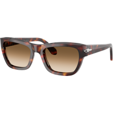 Persol Vuxen Solglasögon Persol Unisex Sköldpaddemönstradeshell Sköldpadda - Brun Fjäril