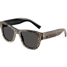 Solglasögon Dolce & Gabbana Bruna Solglasögon Acetat Svart/Grå
