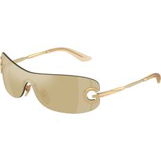 Solglasögon Dolce & Gabbana Barn DX2001 02 6E Metall Solglasögon Guld Brun