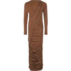 Noella Sutton LS Dress - Chocolate