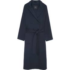 Anine Bing Coats Anine Bing Dylan Double-Breasted Maxi Coat - Cashmere/Wool