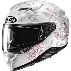 HJC Rosa Motorcykelhjälmar HJC F71 Eliz Integralhjälm - Vit/Rosa