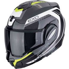 Scorpion Exo-tech Evo Carbon Cosy Modular Helmet Schwarz