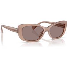 Ralph Lauren Adult Sunglasses Ralph Lauren Rectangle Sunglasses - Shiny Opalescent Rose