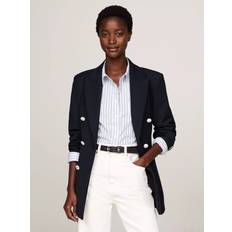 Tommy Hilfiger Blazers Tommy Hilfiger Fitted Blazer With Buttons - Blue