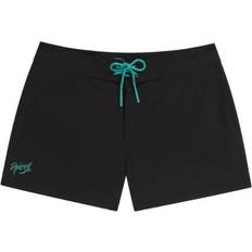 Recycled Fabric Swimming Trunks Animal Aurora Swim Shorts - Jet Black