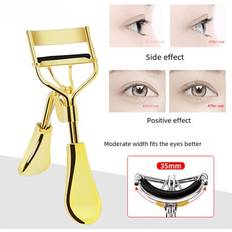 Purple Eyelash Curlers Elermity Mini Styling Portable Eyelash Curler - Rose Gold/Purple