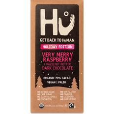 Hu Dark Chocolate Bar Very Merry Raspberry 2.1 oz