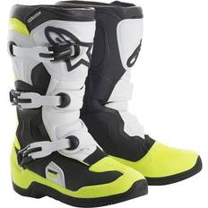 Alpinestars Stövel Tech 3s BarnSvart/Vit/Flou Gul, Svart/Vit/Fluo