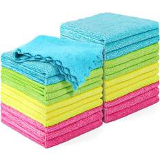 Microfiber Cleaning Cloths 24 Pack Rags