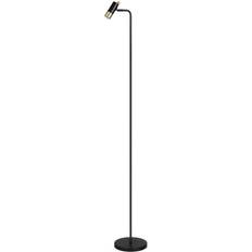 Belysning Oriva 145 cm Svart Guld Golvlampa
