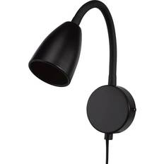 Oriva Vägglampor Oriva Moa Vägglampa Svart Väggarmatur