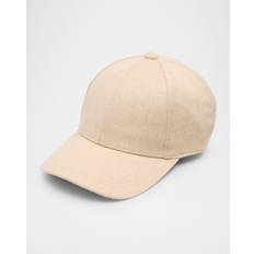 Cashmere Caps Vince Cashmere Baseball Hat - White