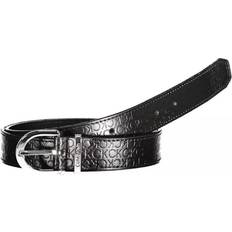 Accessori Calvin Klein Elegant Black Leather Belt - Black