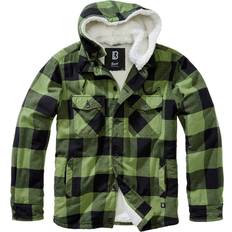 Flanell Ytterkläder Brandit UC Lumberjacka Med Huva - Svart